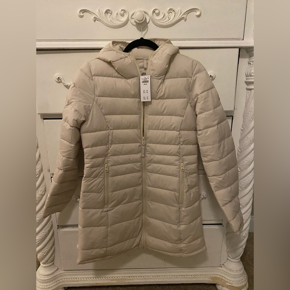 Abercrombie Mid-Length Puffer Coat